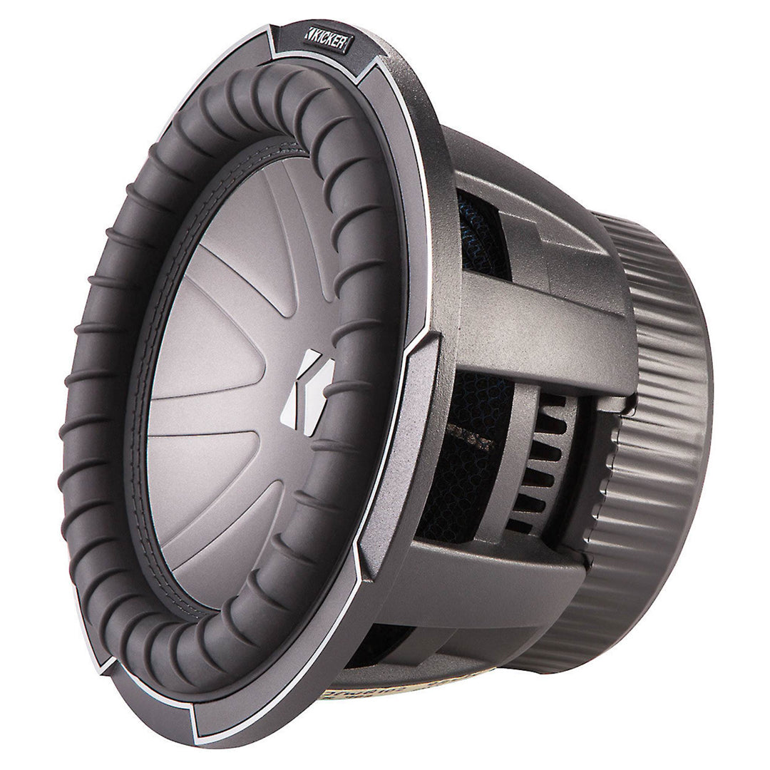 Kicker CWQ104, CompQ 10" Dual Voice Coil Subwoofer 4-Ohm, 750W (42CWQ104)