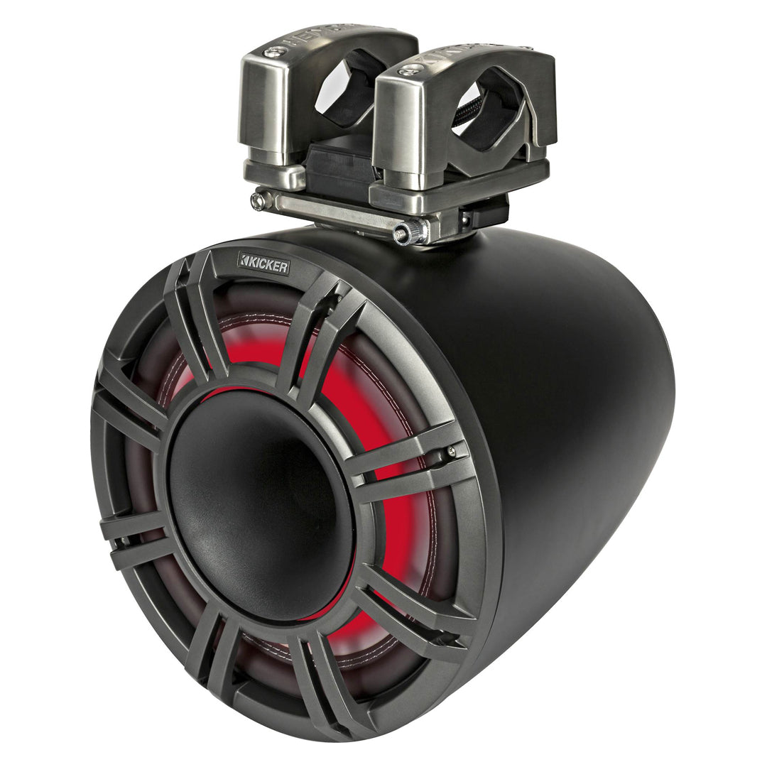 Kicker KMTC114, KMTC 11" (280mm) Horn-Loaded Tower System, Pair, 4-Ohm, CHARCOAL (44KMTC114)