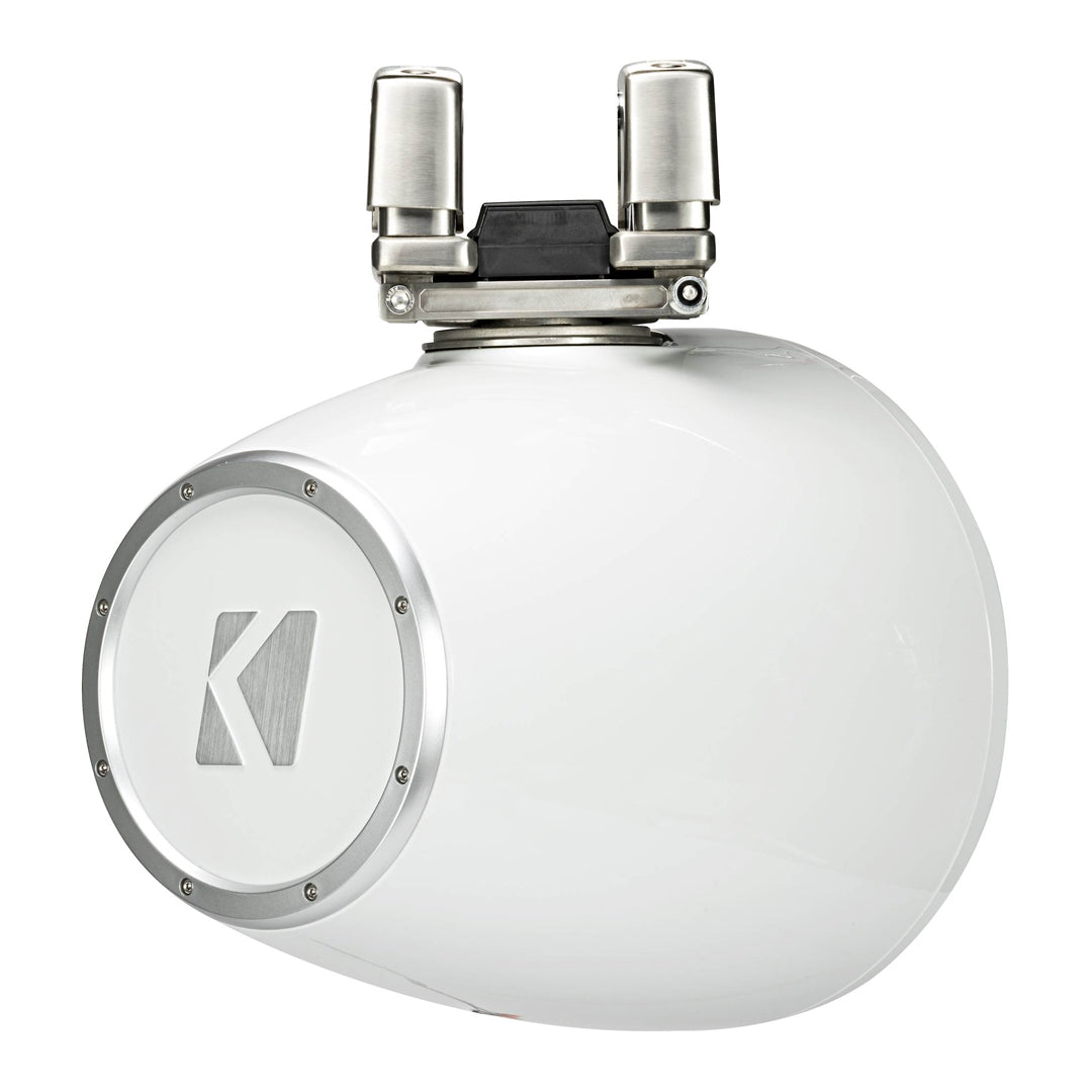 Kicker KMTC114W, KMTC 11" (280mm) Horn-Loaded Tower System, Pair, 4-Ohm, WHITE (44KMTC114W)