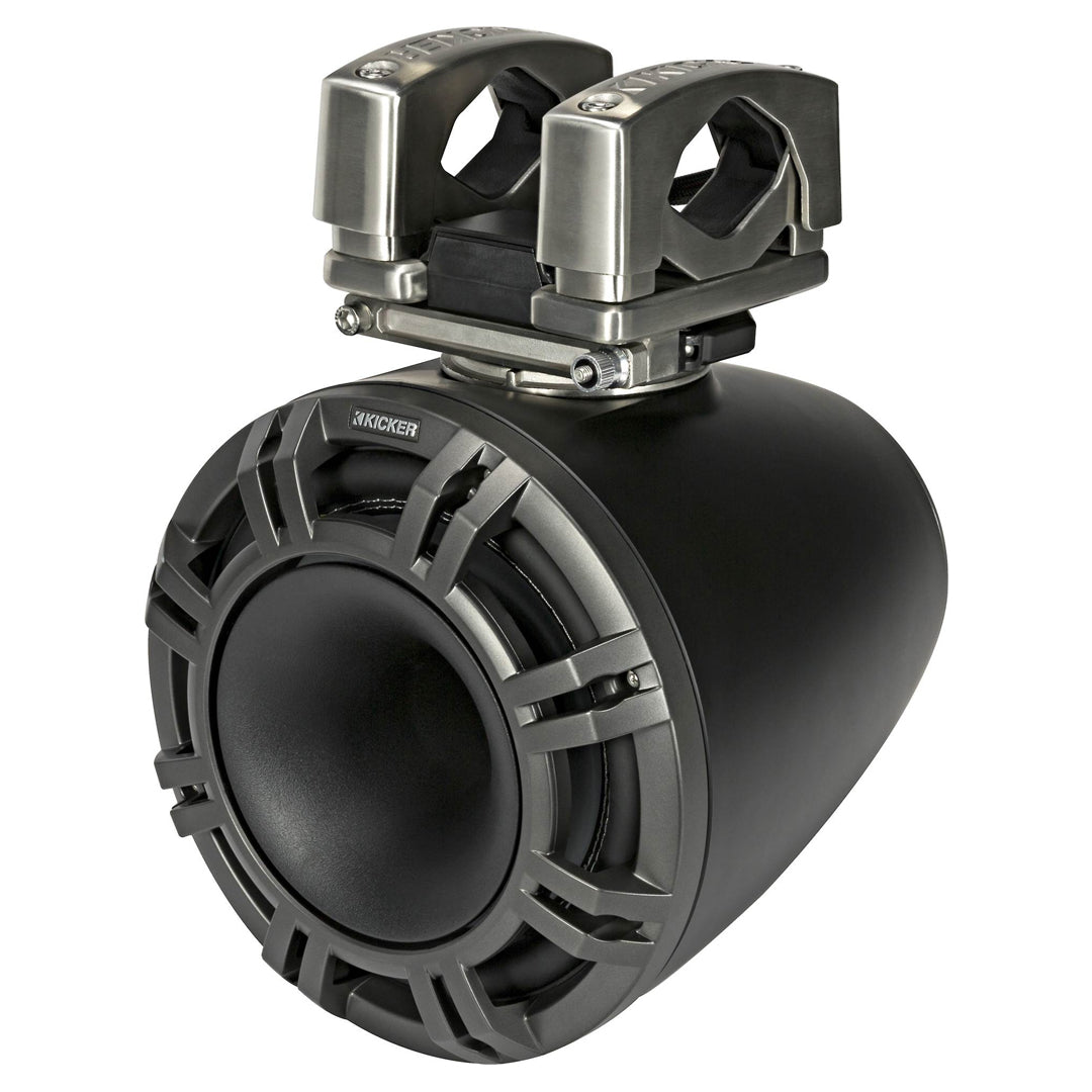 Kicker KMTC94, KMTC 9" (228mm) Horn-Loaded Tower System, Pair, 4-Ohm, CHARCOAL (44KMTC94)