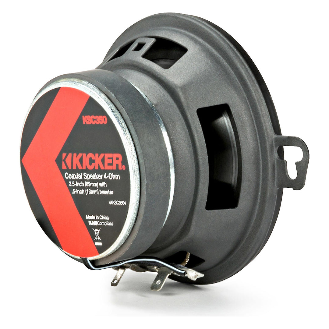 Kicker KSC3504, KS Series 3.5" Coaxial Speakers (44KSC3504)
