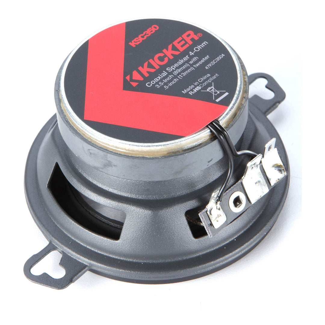 Kicker KSC3504, KS Series 3.5" Coaxial Speakers (47KSC3504)
