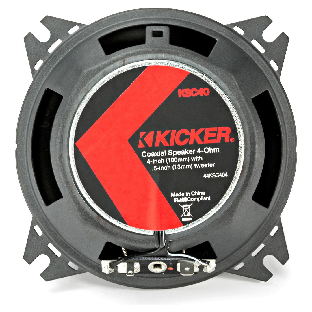 Kicker KSC404, KS Series 4" Coaxial Speakers (44KSC404)