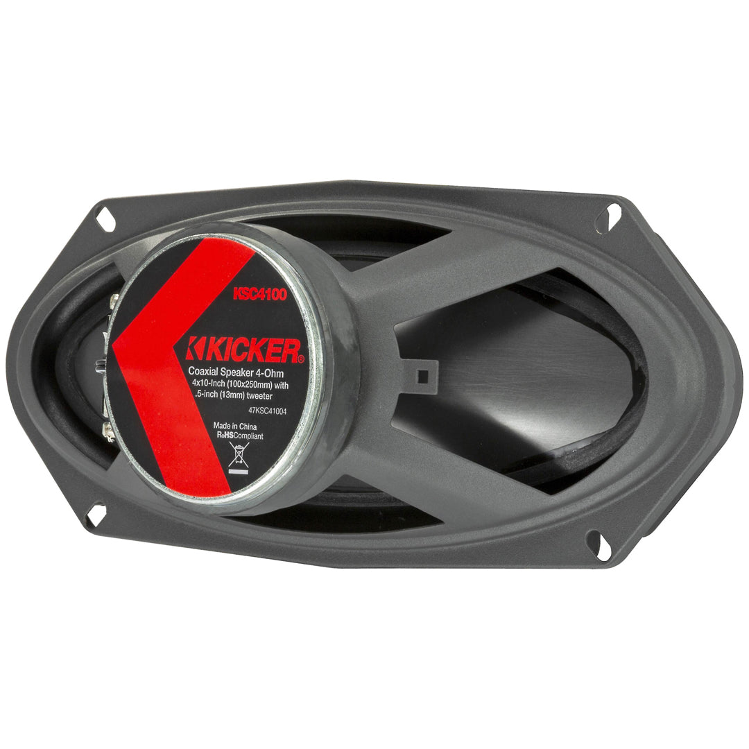 Kicker KSC41004, KS Series 4x10" Coaxial Speakers (47KSC41004)