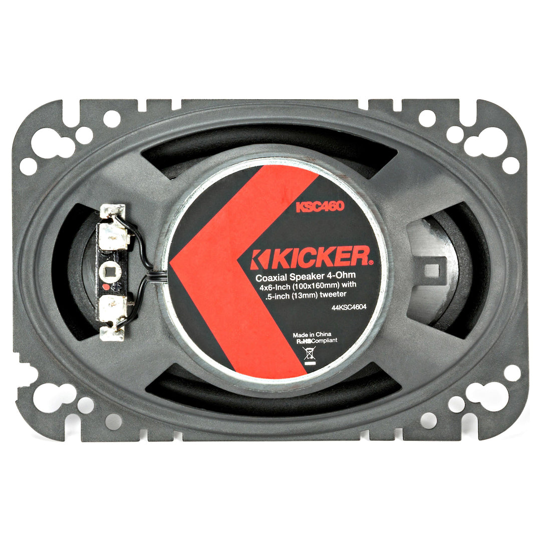 Kicker KSC4604, KS Series 4x6" Coaxial Speakers (44KSC4604)
