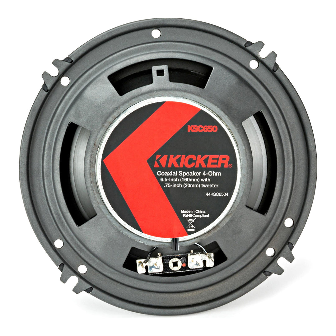 Kicker KSC6504, KS Series 6.5" Coaxial Speakers (44KSC6504)
