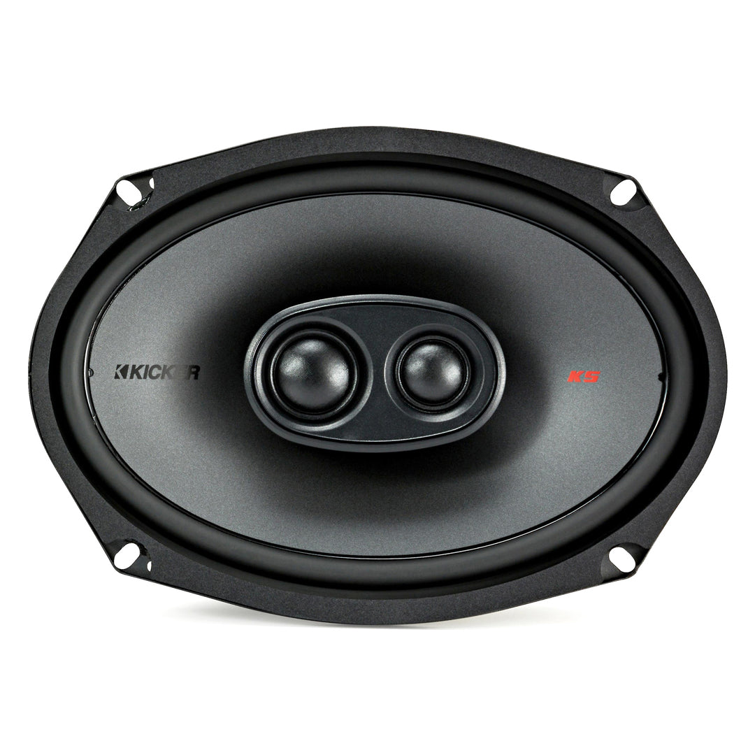 Kicker KSC69304, KS Series 6x9" 3-way Speakers (44KSC69304)