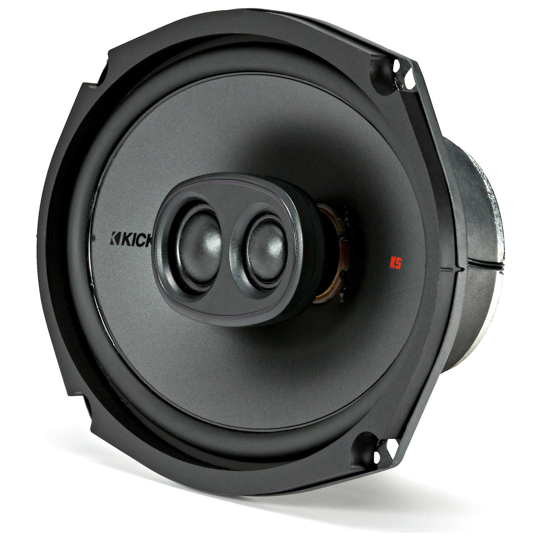 Kicker KSC69304, KS Series 6x9" 3-way Speakers (44KSC69304)