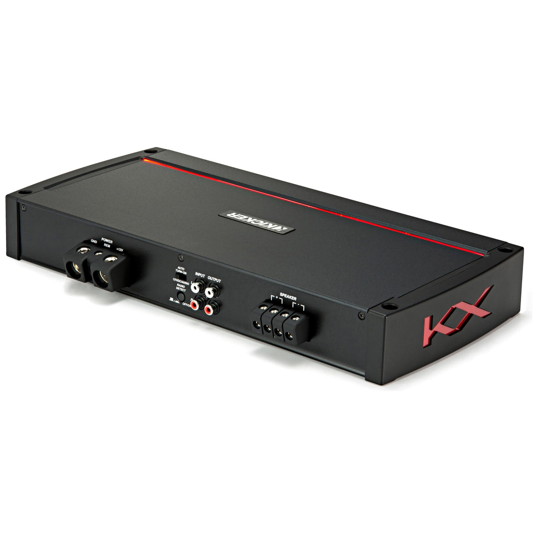 Kicker KXA24001, KX Series Mono Class D Subwoofer Amplifier - 2400 Watts (44KXA24001)