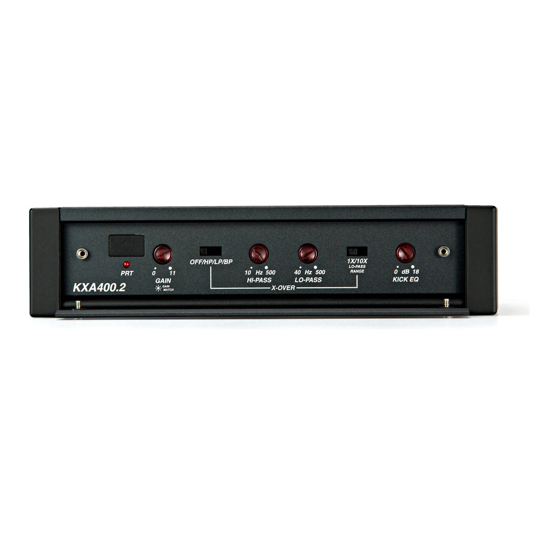 Kicker KXA4002, KX Series 2 Channel Full Range Class D Amplifier - 400 Watts (44KXA4002)