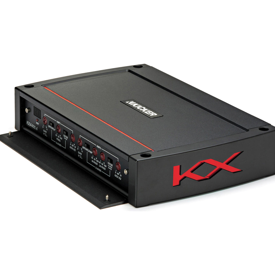 Kicker KXA4004, KX Series 4 Channel Full Range Class D Amplifier - 400 Watts (44KXA4004)