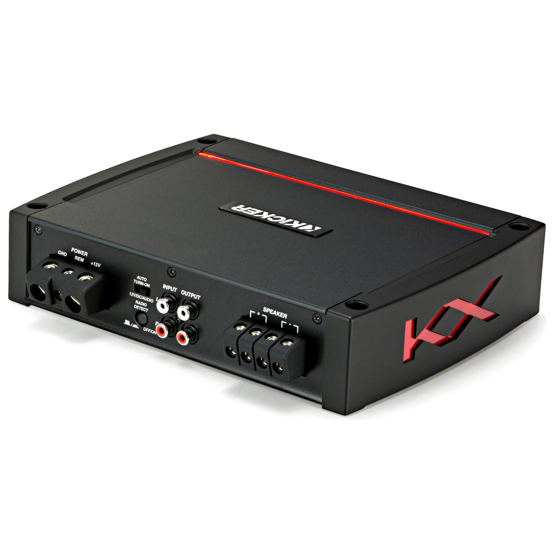 Kicker KXA8001, KX Series Mono Class D Subwoofer Amplifier - 800 Watts (44KXA8001)
