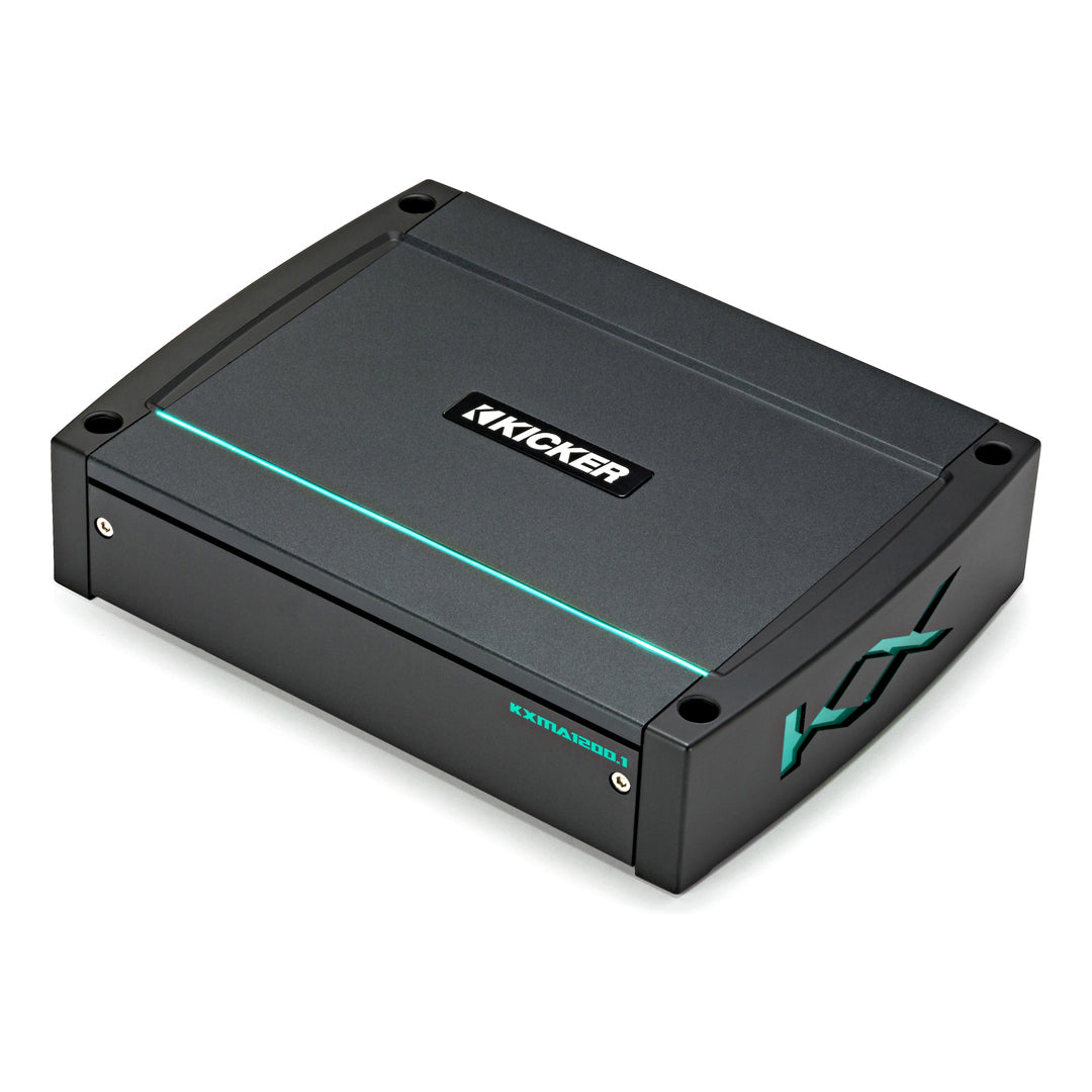 Kicker KXMA12001, KXMA Mono Class D Marine Subwoofer Amplifier (44KXMA12001)