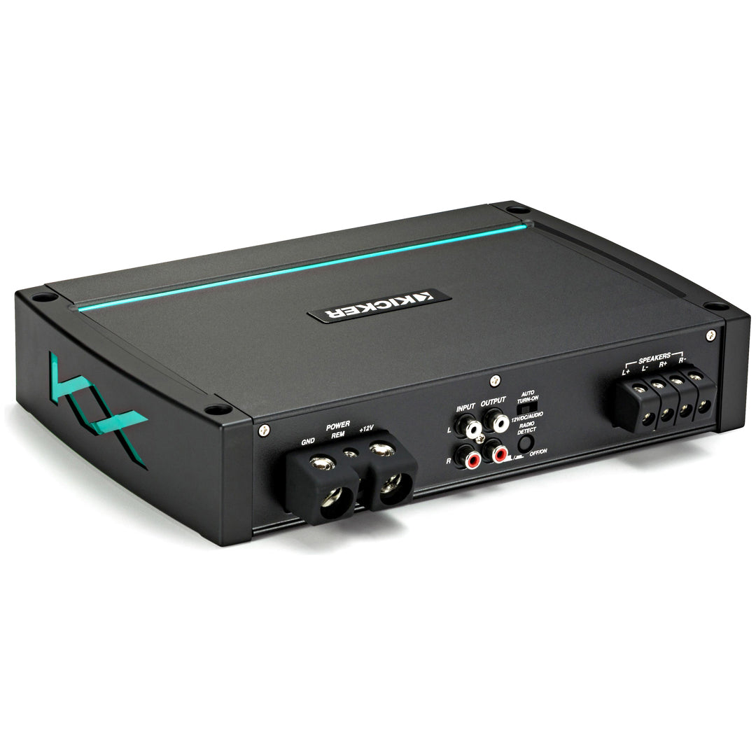 Kicker KXMA12002, KXMA 2-Channel Full-Range Class D Marine Amplifier (44KXMA12002)