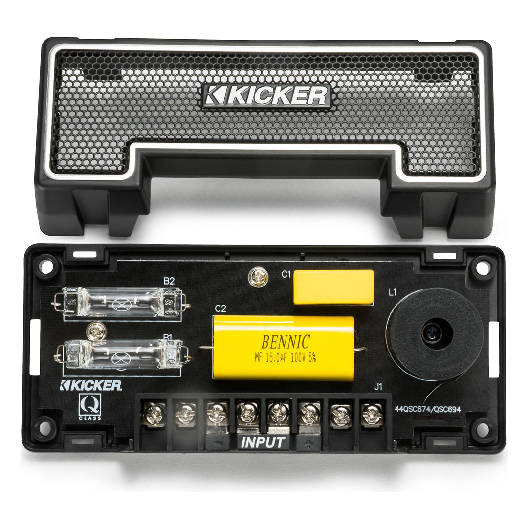 Kicker QSC674, QSC 6.75" Coaxial Speakers (44QSC674)