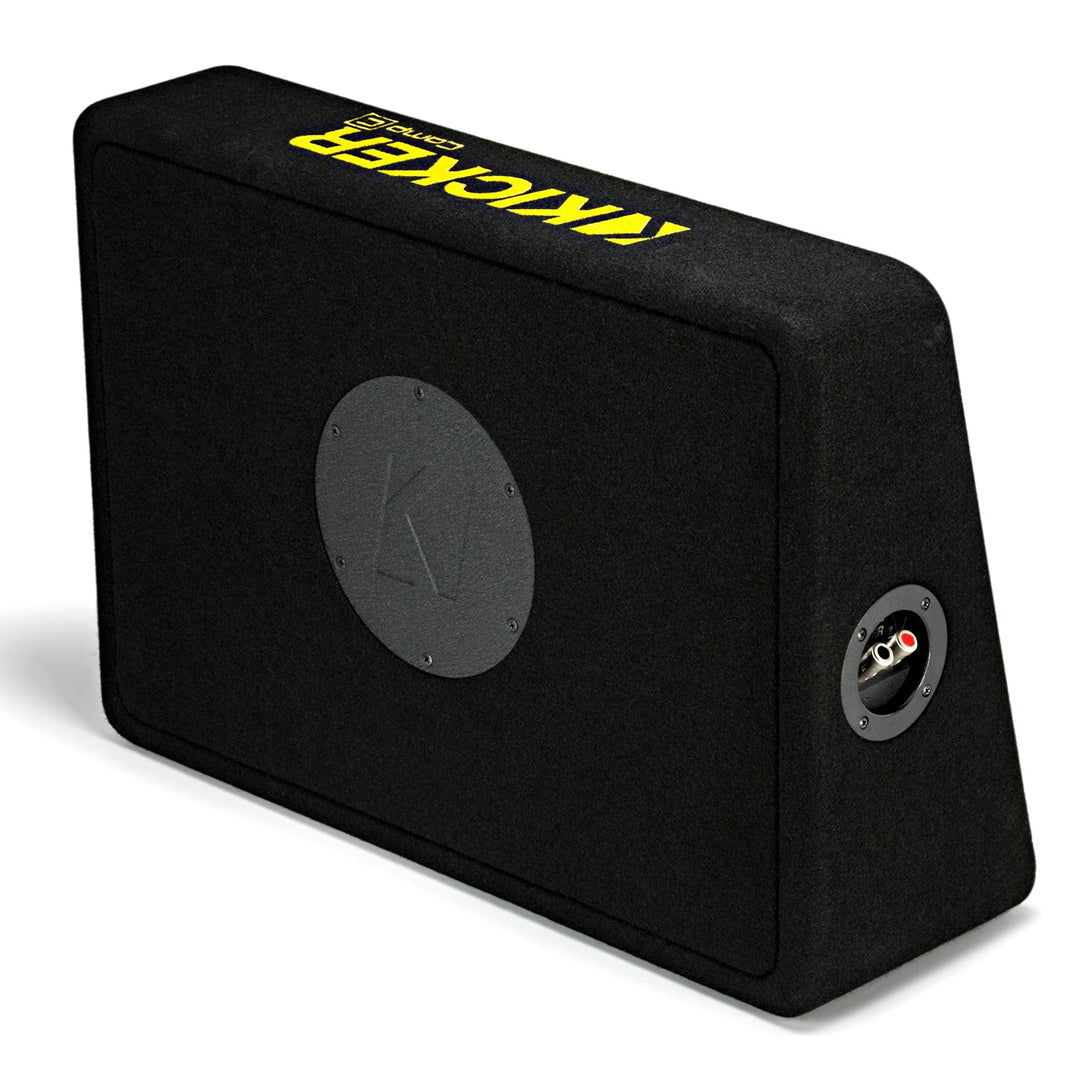 Kicker TCWC104, CompC 10" Sub in Thin Profile Enclosure, 4-Ohm, 300W (44TCWC104)