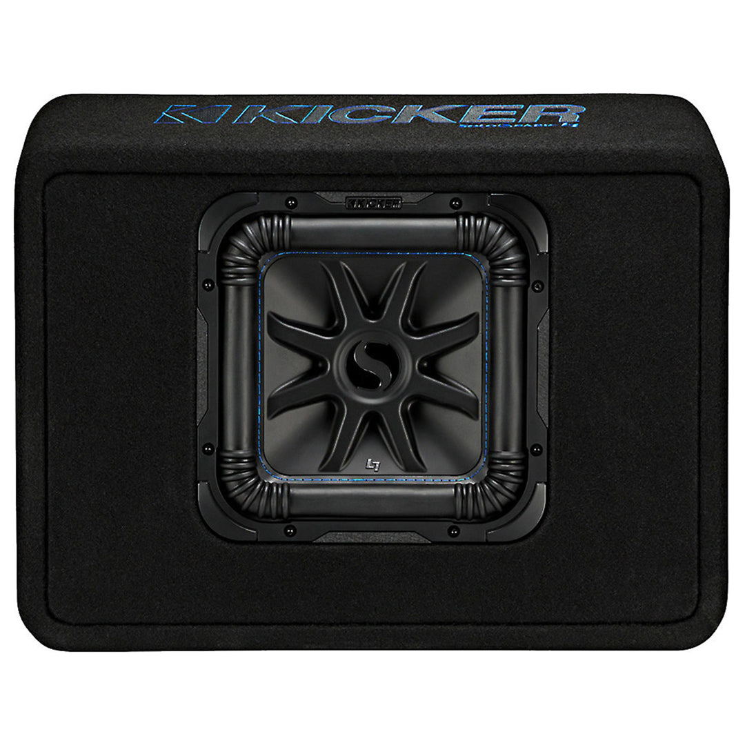 Kicker TL7S102, L7S 10" Subwoofer in Thin-Profile Enclosure, 2-Ohm, 600W (44TL7S102)