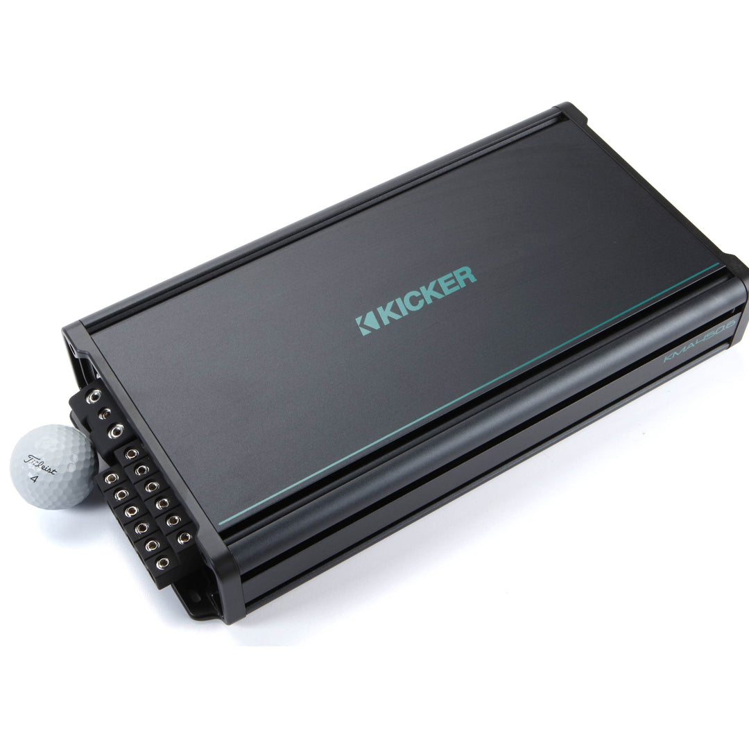 Kicker KMA4506, KMA 6-Channel Weather- Resistant  Full-Range Marine Amplifier (45KMA4506)