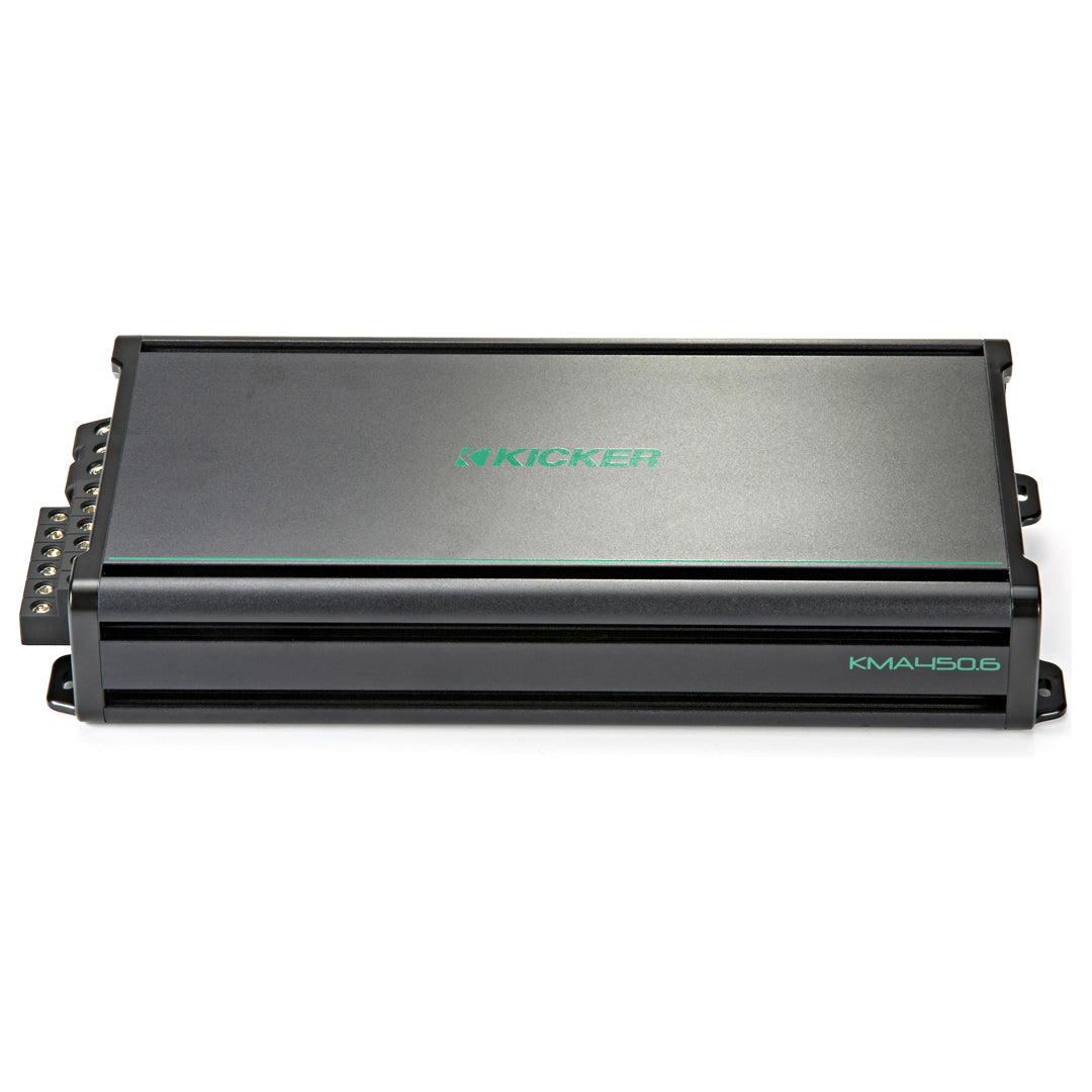 Kicker KMA4506, KMA 6-Channel Weather- Resistant  Full-Range Marine Amplifier (45KMA4506)