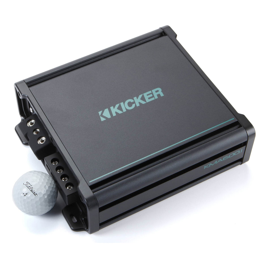 Kicker KMA6001, KMA Monoblock Weather-Resistant Mono Subwoofer Marine Amplifier (45KMA6001)