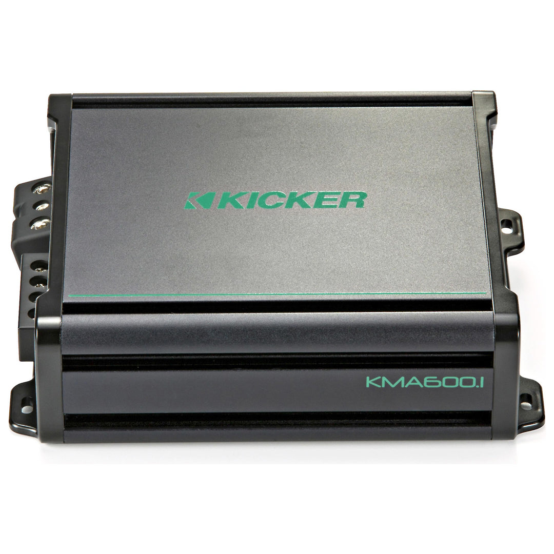 Kicker KMA6001, KMA Monoblock Weather-Resistant Mono Subwoofer Marine Amplifier (45KMA6001)