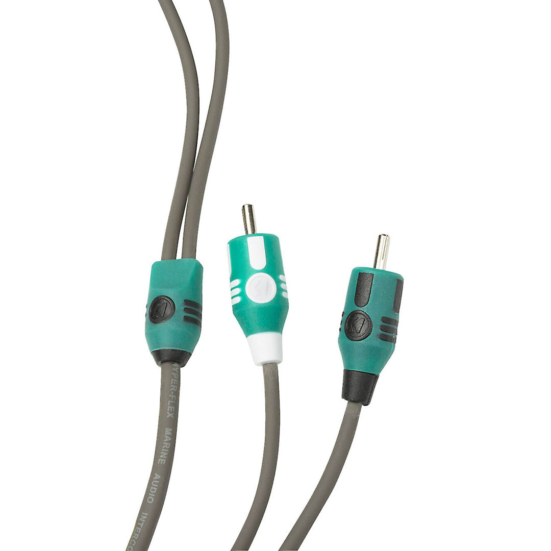 Kicker KMI7, Marine Series 2-Ch RCA Interconnect, 7.0M (47KMI7)