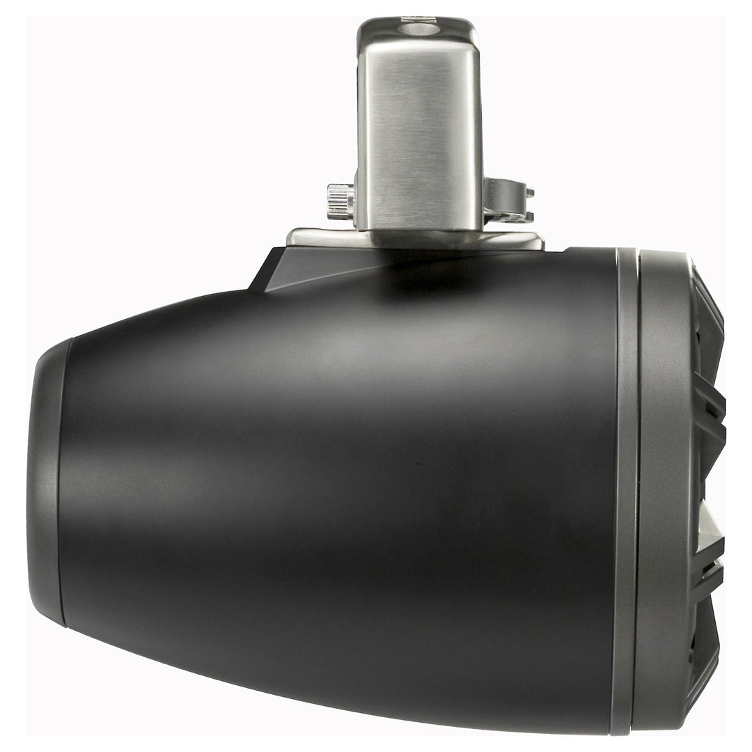 Kicker KMTC65, KMTC65 (165mm) Loaded Marine Cans with 45KM654L speaker pair; charcoal grill on black can (45KMTC65)