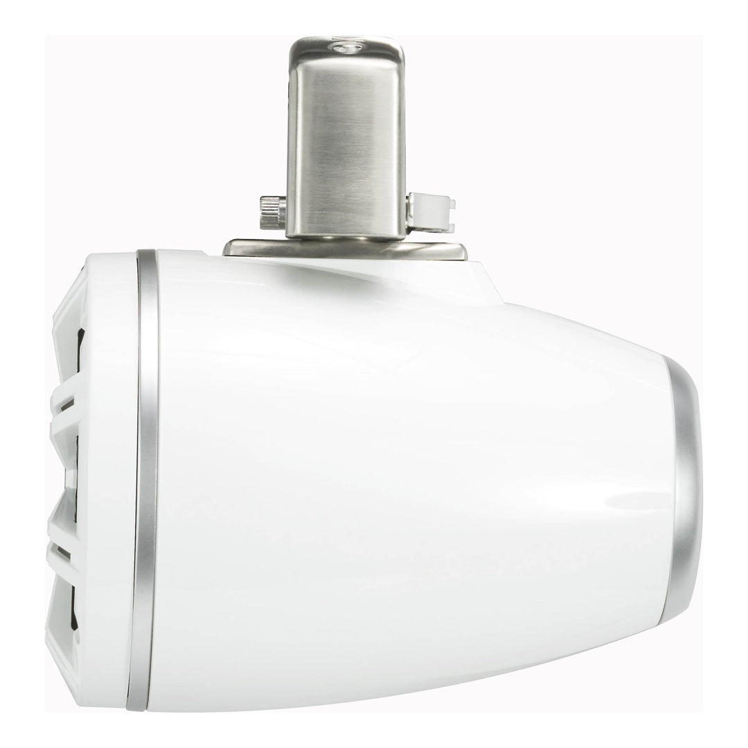 Kicker KMTC65W, KMTC65 (165mm) Loaded Marine Cans with 45KM654L speaker pair; white grill on white can (45KMTC65W)