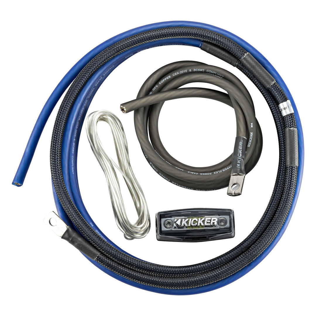 Kicker PK4, Amp Power Kit, 4ga (46PK4)