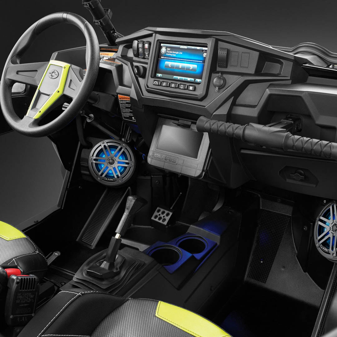 JL Audio SB-POL-RZG2SPKR/M3-650I, Stealthbox® for 2014-Up Polaris RZR 4 900, 900XC, XP 1000 & XP4 1000