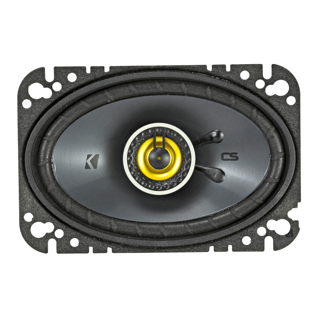 Kicker CSC464, CS Series 4x6" 2 Way Coaxial Car Speakers  (46CSC464)