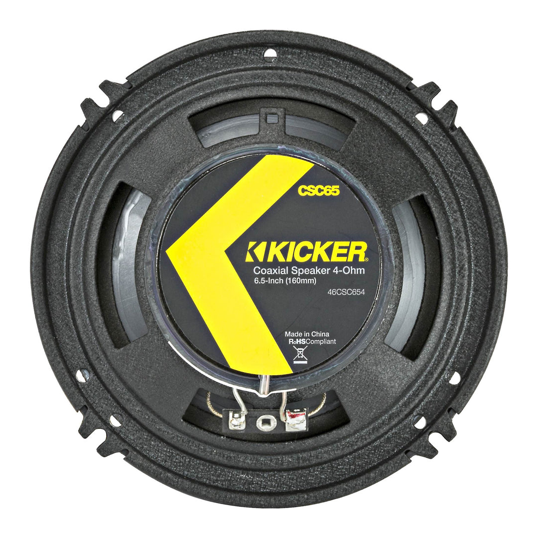 Kicker CSC654, CS Series 6.5" Coaxial Speakers (46CSC654)