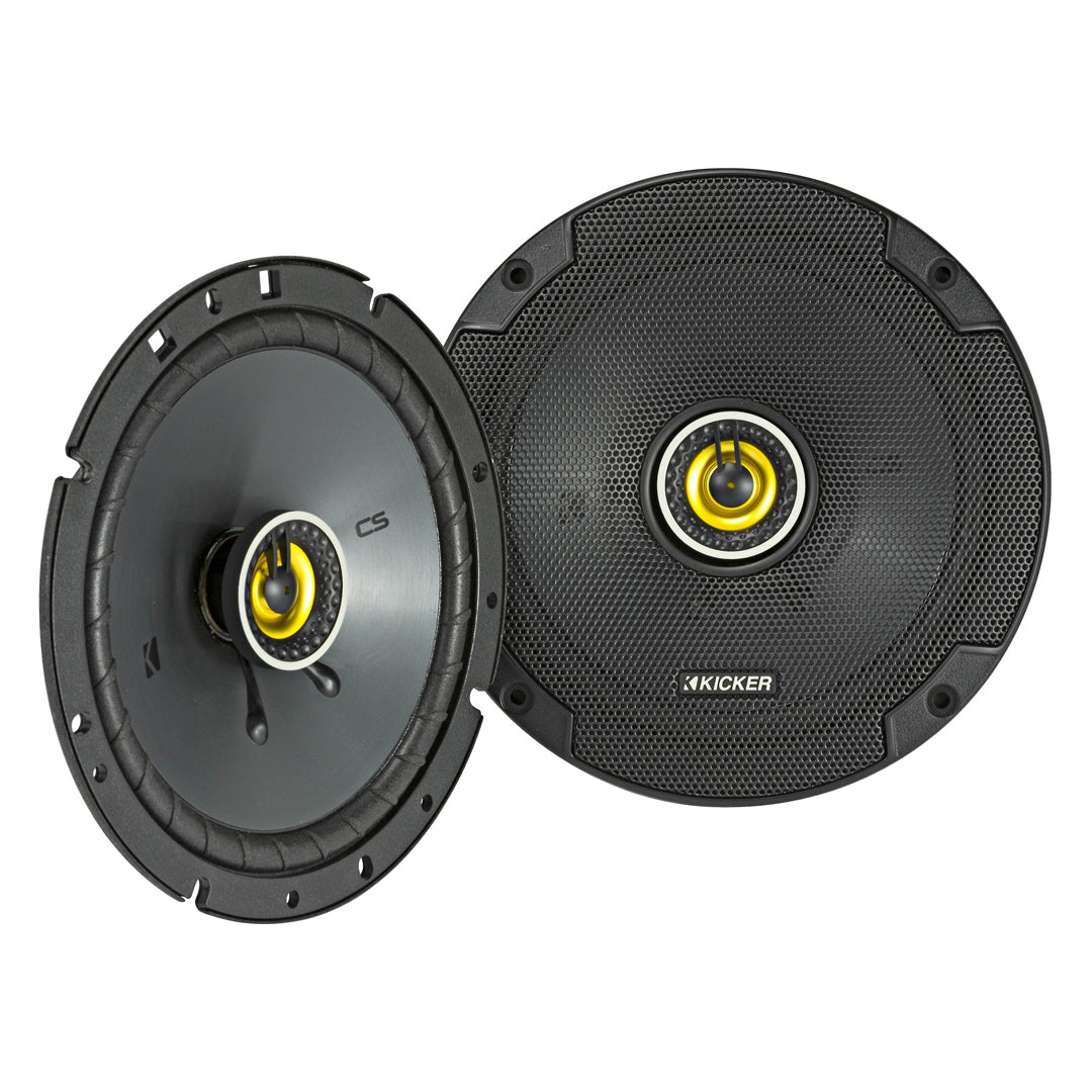 Kicker CSC674, CS Series 6.75" 2 Way Coaxial Speakers (46CSC674)