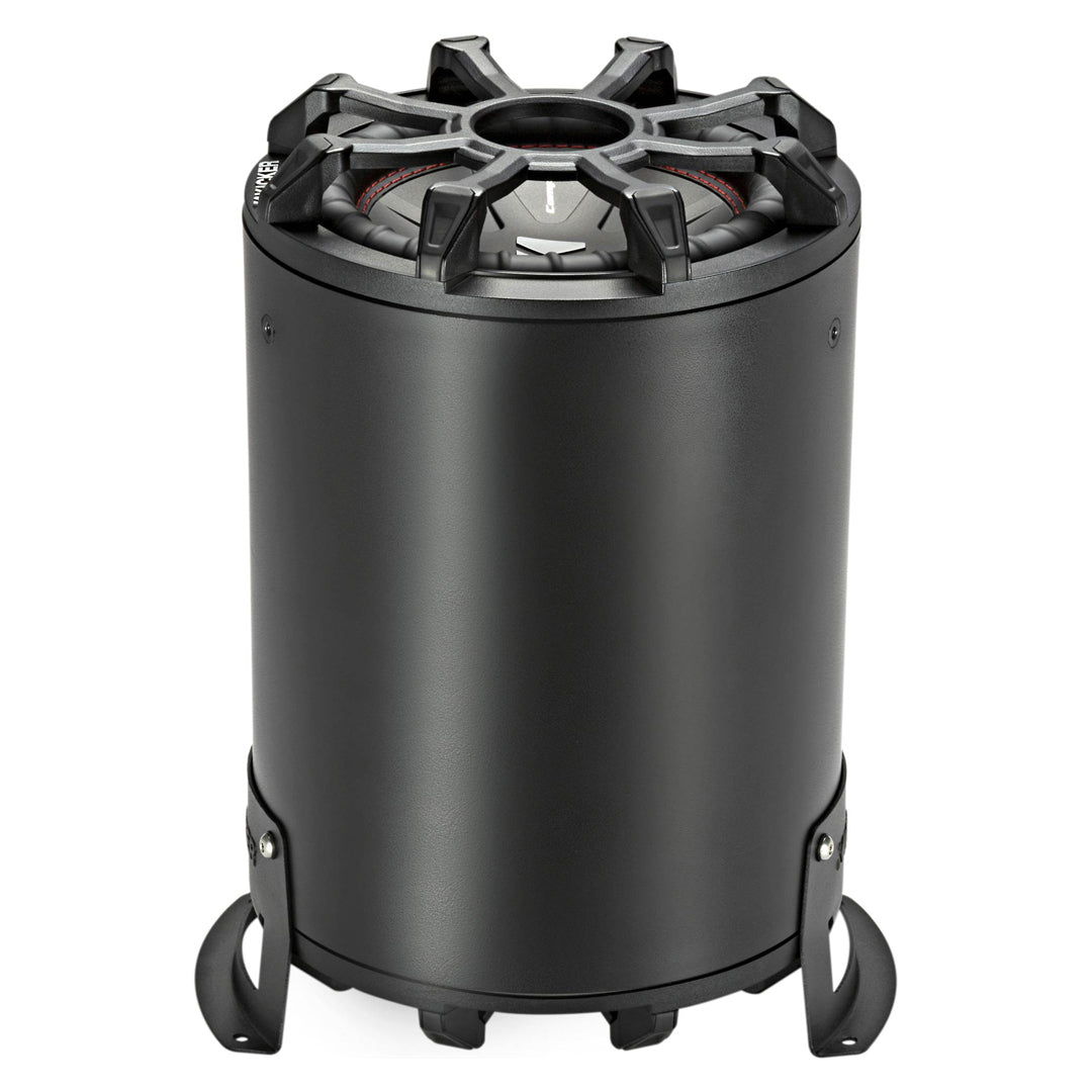 Kicker CWTB84, TB 8" Subwoofer and Passive Radiator in Weather-Proof Enclosure, 4-Ohm, 300W (46CWTB84)