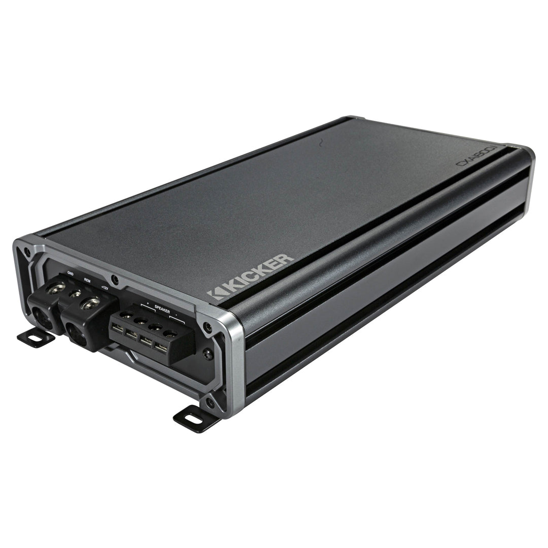 Kicker CXA18001, CX Series Mono Class D Subwoofer Amplifier - 1800 Watts (46CXA18001)