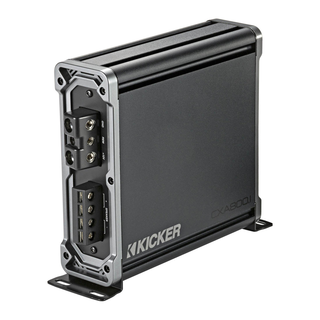 Kicker CXA8001, CX Series Mono Class D Subwoofer Amplifier - 800 Watts (46CXA8001)