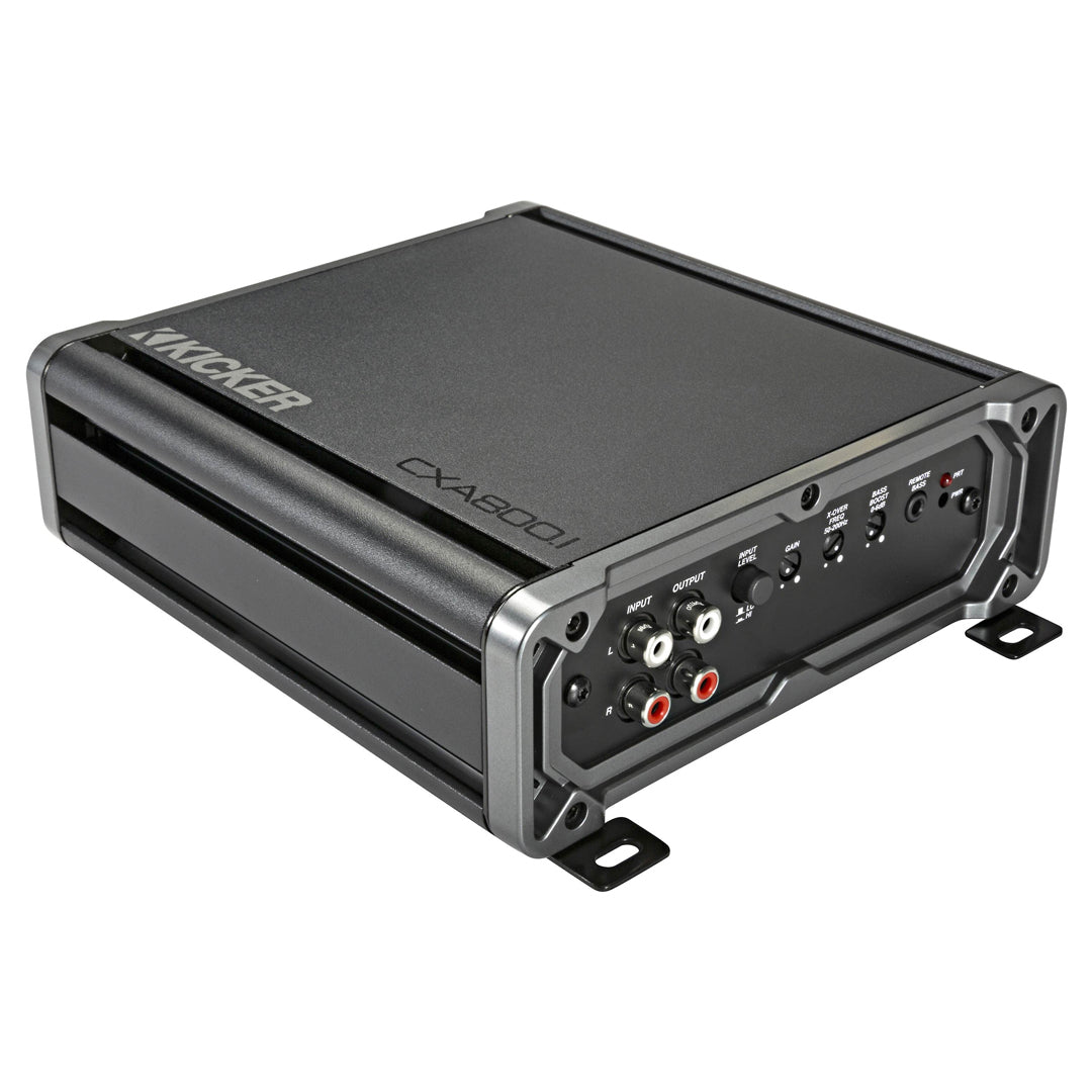 Kicker CXA8001, CX Series Mono Class D Subwoofer Amplifier - 800 Watts (46CXA8001)