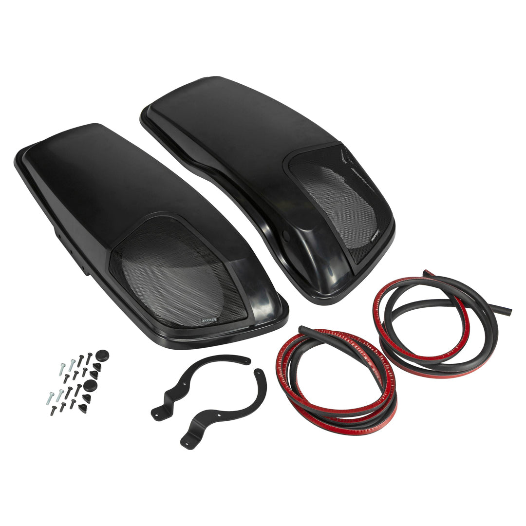 Kicker HDBL, Kicker Bag Lids, pair, 2014-Newer Harley Davidson, no speakers (46HDBL)