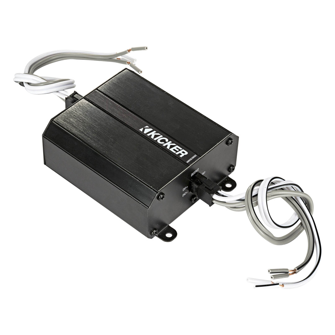 Kicker KISLOAD2, K-Series Interface for Smart Radios 25ohm Load/ 2ch 40v Inputs (46KISLOAD2)