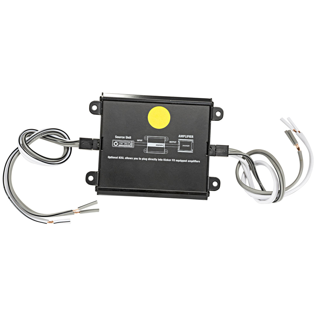 Kicker KISLOAD2, K-Series Interface for Smart Radios 25ohm Load/ 2ch 40v Inputs (46KISLOAD2)