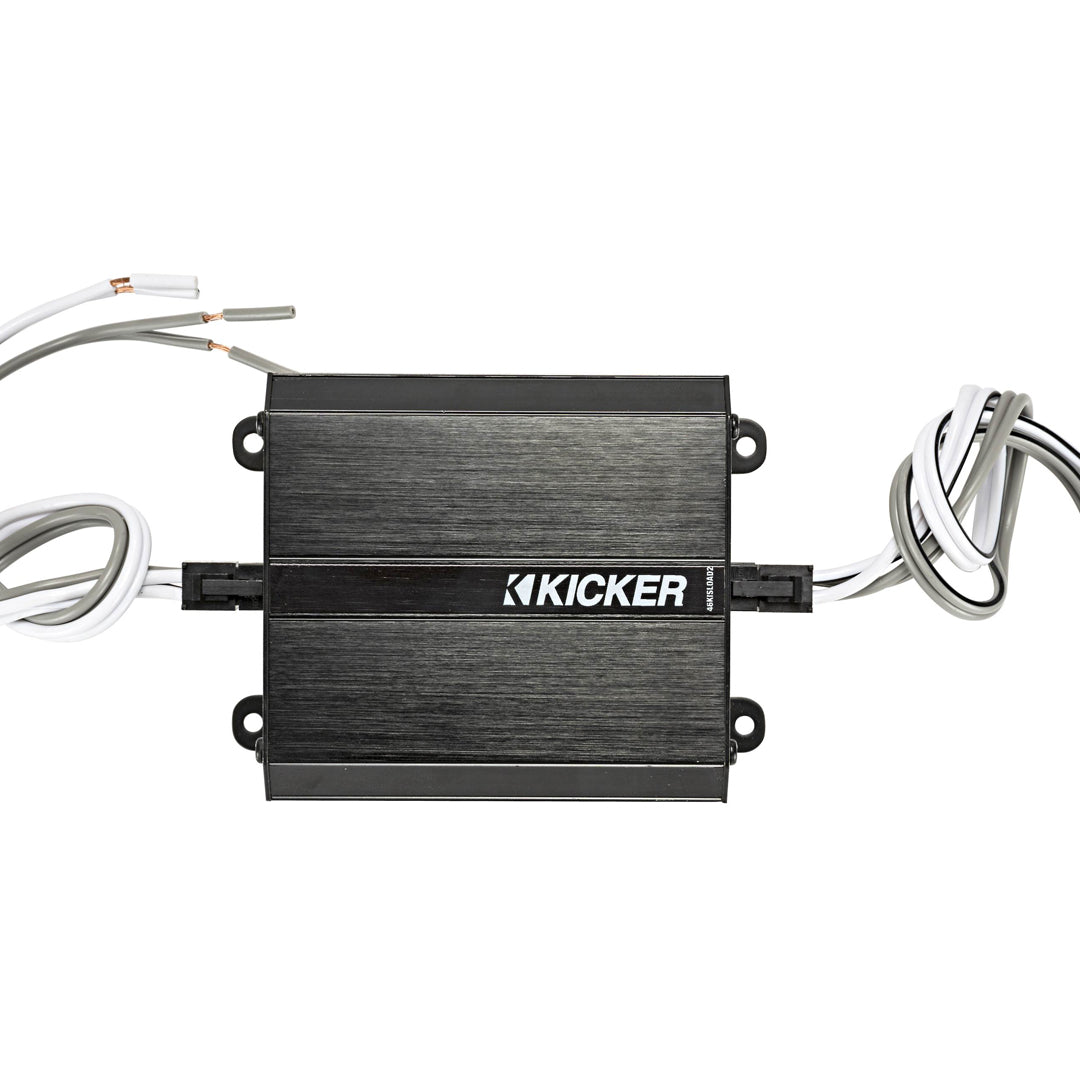Kicker KISLOAD2, K-Series Interface for Smart Radios 25ohm Load/ 2ch 40v Inputs (46KISLOAD2)