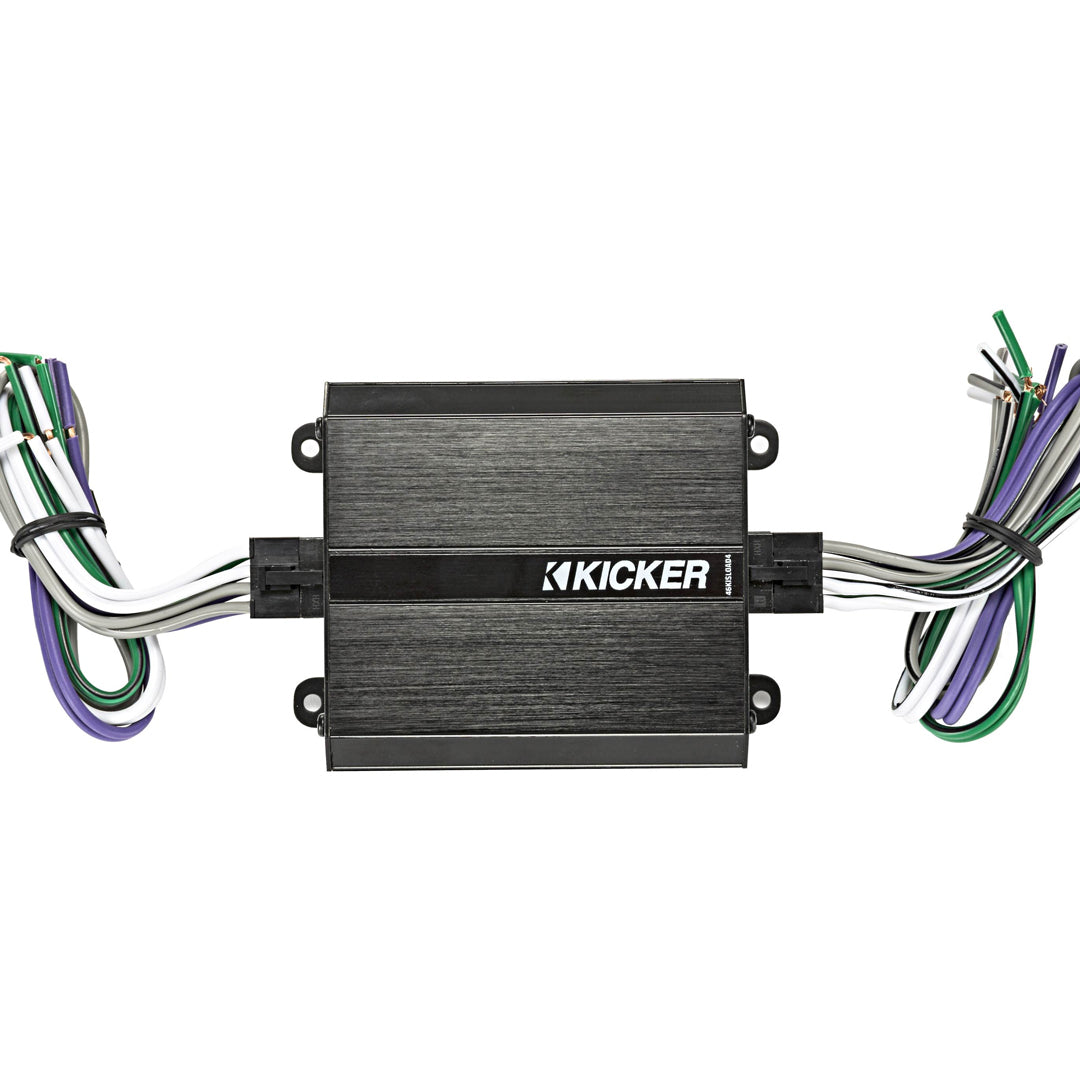 Kicker KISLOAD4, K-Series Interface for Smart Radios 25ohm Load/ 4ch 20v Inputs (46KISLOAD4)