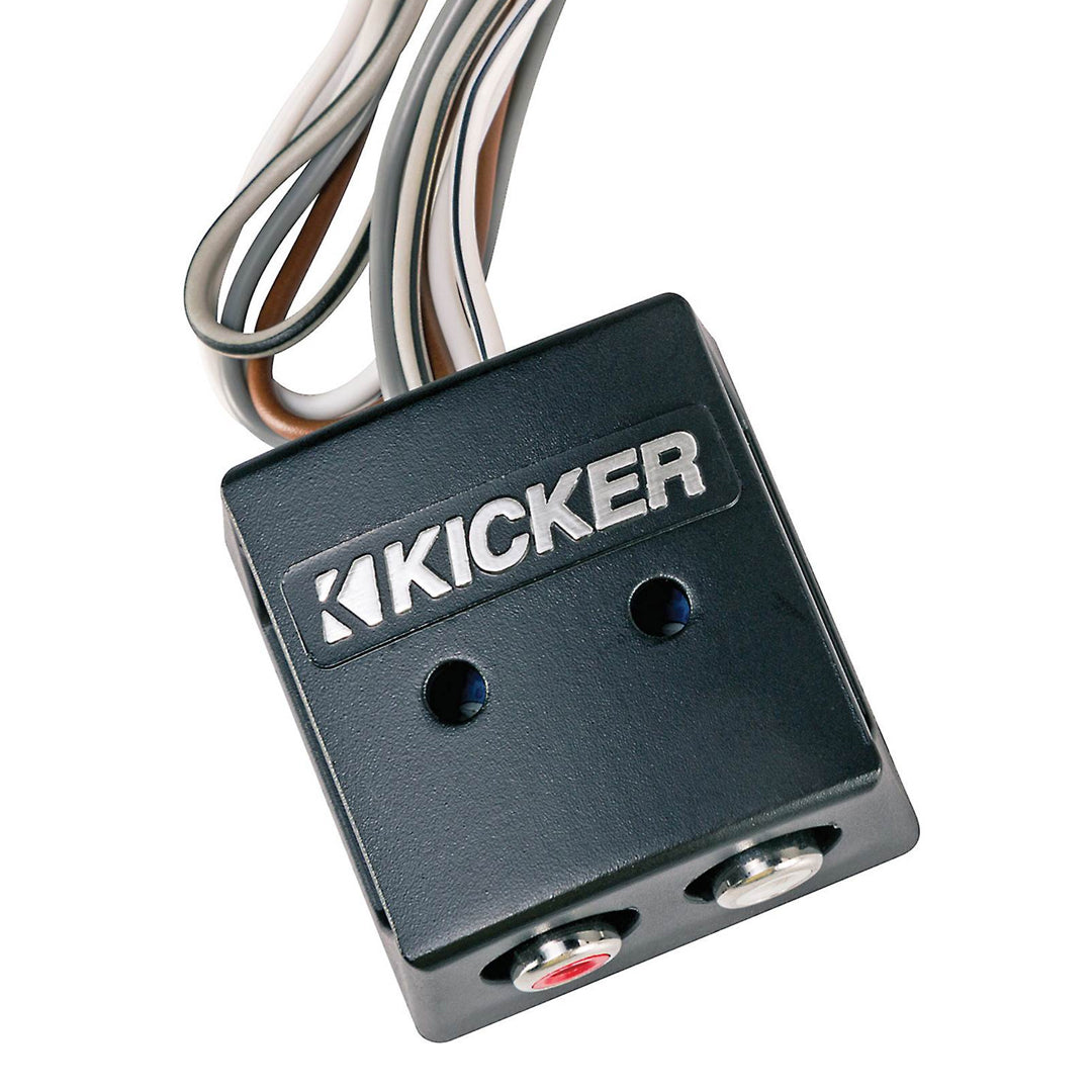 Kicker KISLOC, 2-channel Speaker to RCA Converter, w/ LOC (46KISLOC)