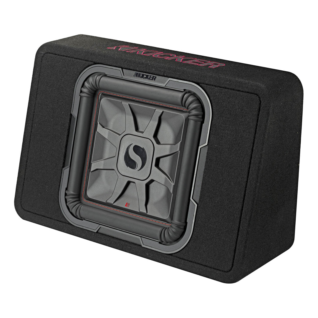 Kicker TL7T82, L7T 8" Solo-Baric Subwoofer in Thin Profile Enclosure, 2-Ohm, 350W (46TL7T82)