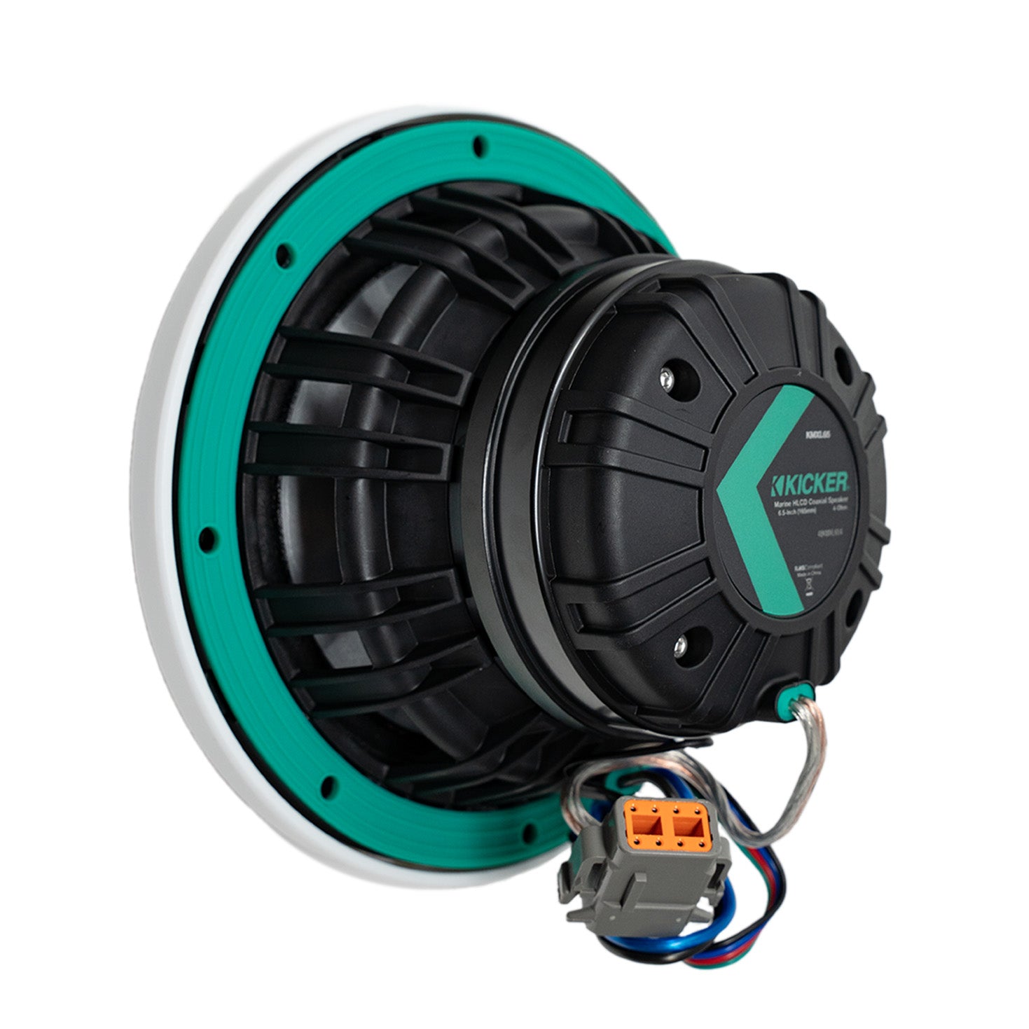 Kicker KMXL654, 6.5" Marine Horn Loaded Compression Driver Speakers (48KMXL654)