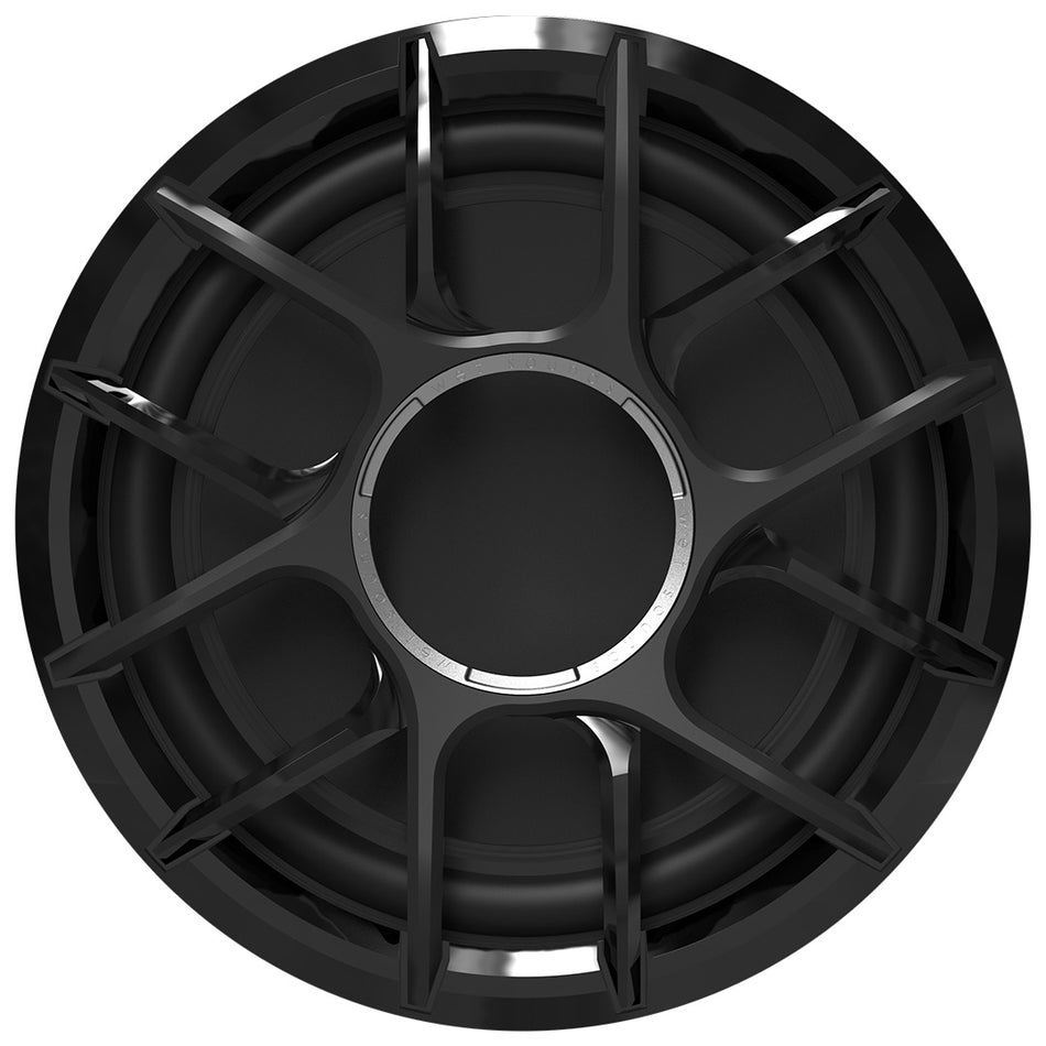 Wet Sounds ZERO 12 S4 XZ-B, Zero Series 12" 4 Ohm Single Voice Coil Marine Subwoofer (Black)