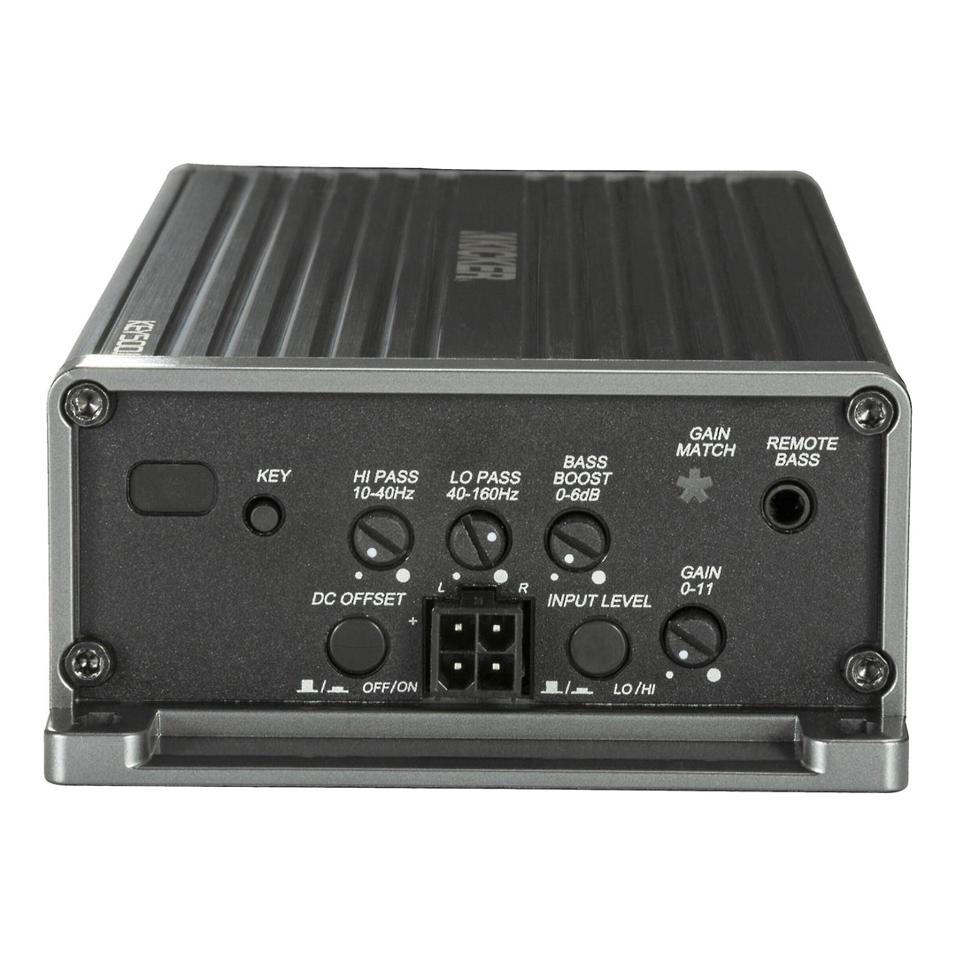 Kicker KEY5001, KEY Mono Amplifier with Start/Stop capability, RoHS Compliant (47KEY5001)