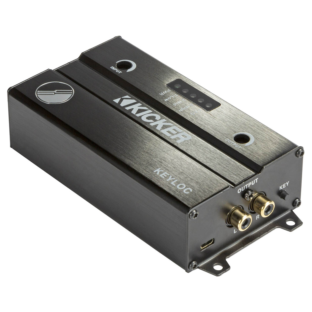 Kicker KEYLOC, KEY series powered line-out converter; RoHS Compliant (47KEYLOC)