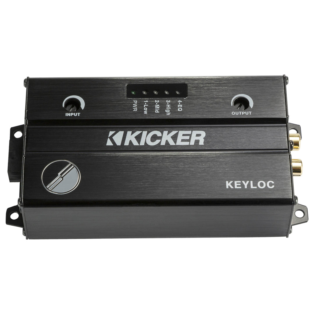 Kicker KEYLOC, KEY series powered line-out converter; RoHS Compliant (47KEYLOC)