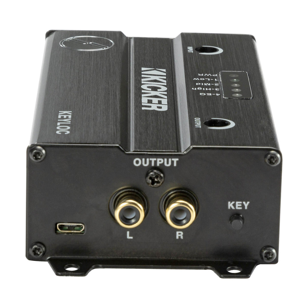 Kicker KEYLOC, KEY series powered line-out converter; RoHS Compliant (47KEYLOC)